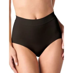 Golden Lady Slip contenitivo a vita alta - Intimo modellante per la figura, nero taglia S-M 1 slip