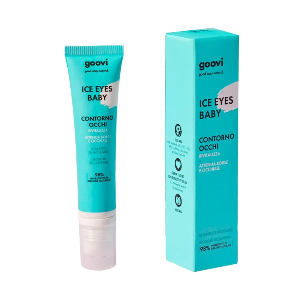 Goovi Ice Eyes Baby Contorno Occhi Rivitalizzante, 15ml