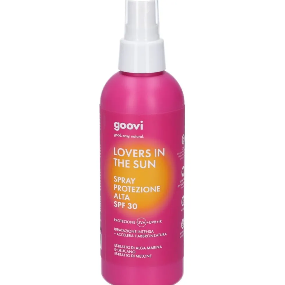 Goovi Lovers in the Sun SPF30 Latte Spray corpo protezione alta, 200ml