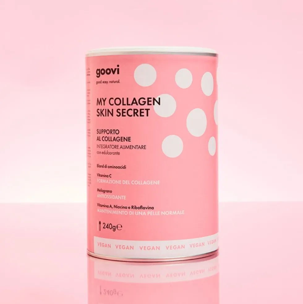 Goovi My Collagen Skin Secret Integratore Benessere della Pelle, 240g
