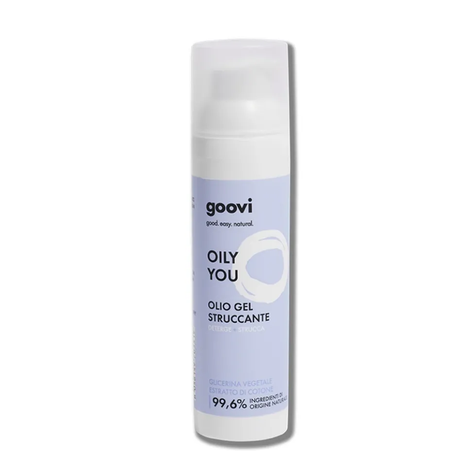 Goovi Oily You Olio Gel Struccante Deterge + Strucca, 75ml
