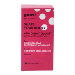 Goovi Shape Your Booty Integratore Alimentare Metabolismo Cellulite, 60compresse