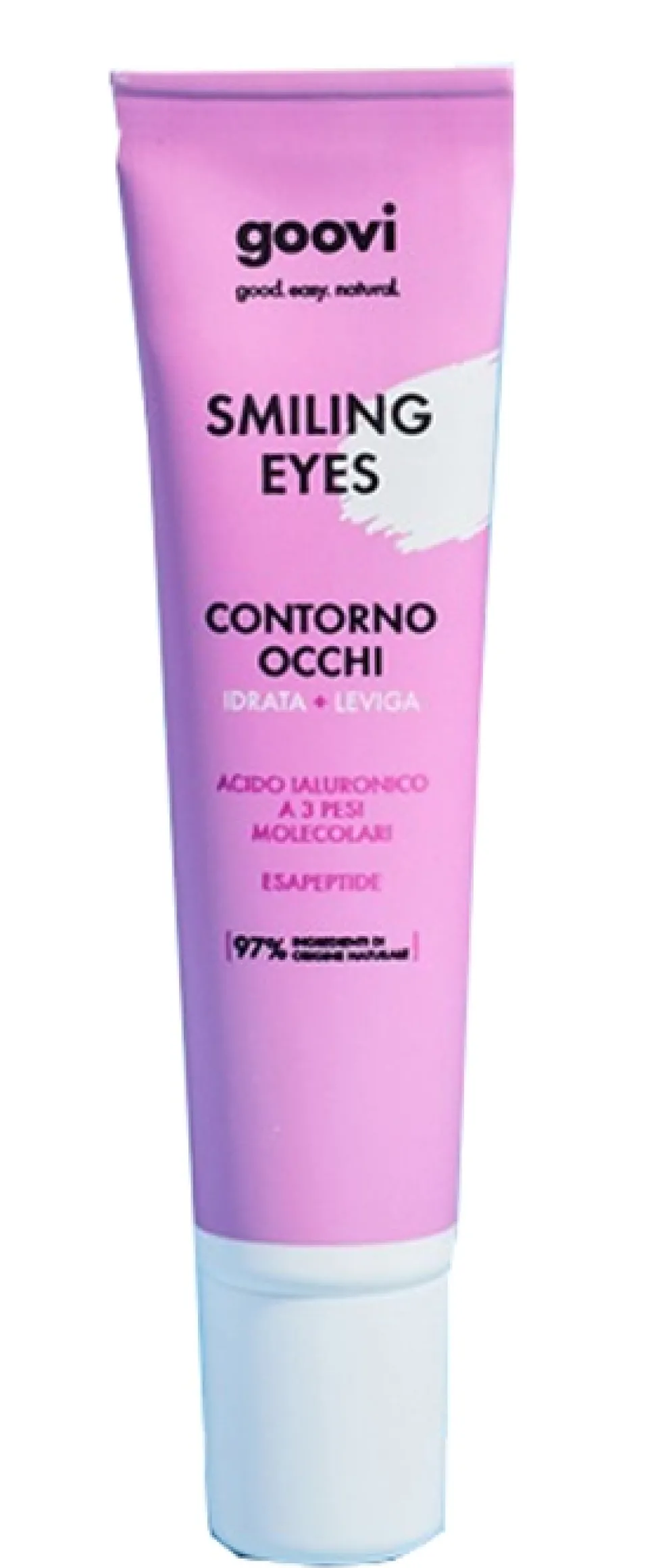 Goovi Smiling Eyes Contorno Occhi Idrata + Leviga, 15ml