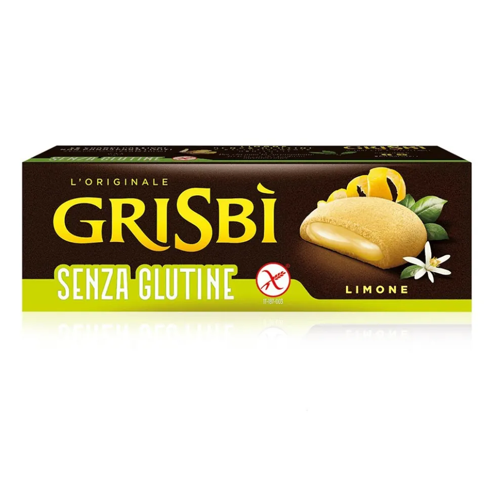 Grisbì Biscotti al Limone Senza Glutine, 150g