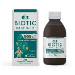 GSE Biotic - Baby 3-12 Integratore per il Sistema Immunitario, 250ml