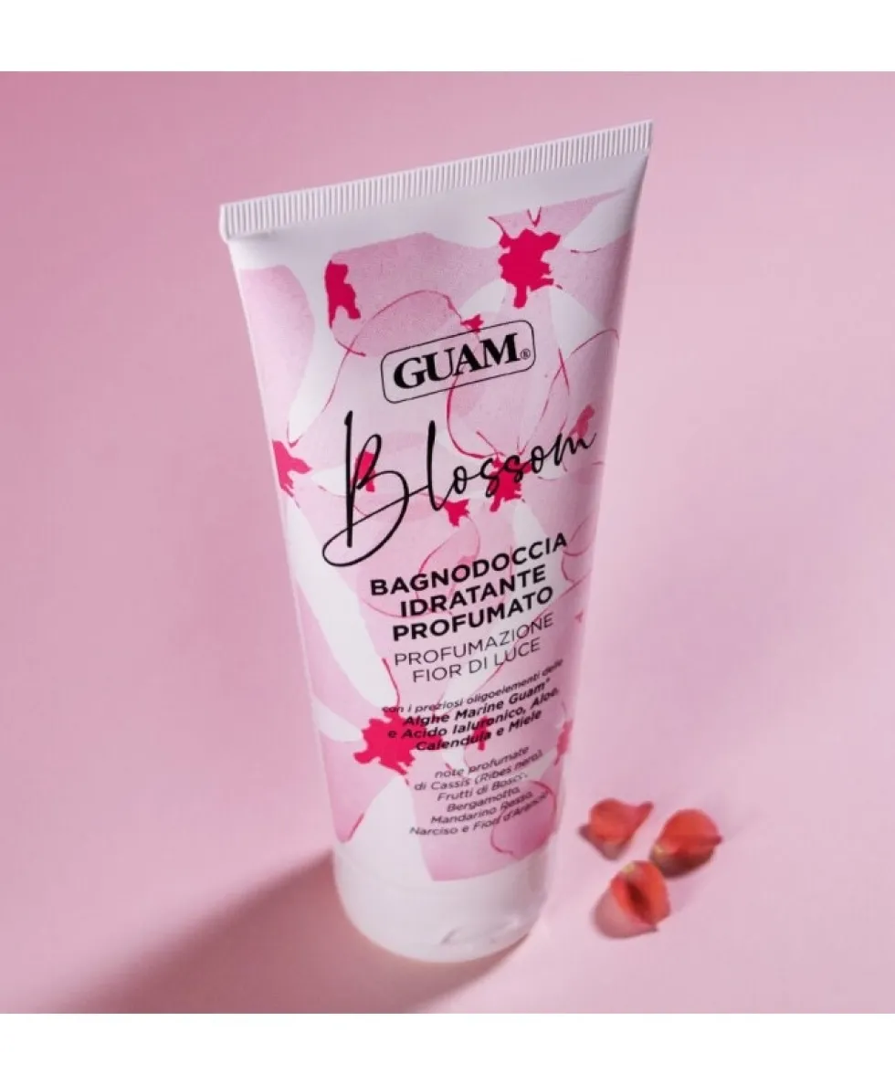 Guam Blossom Bagnodoccia Idratante Profumato Profumazione Fior di Luce, 200ml