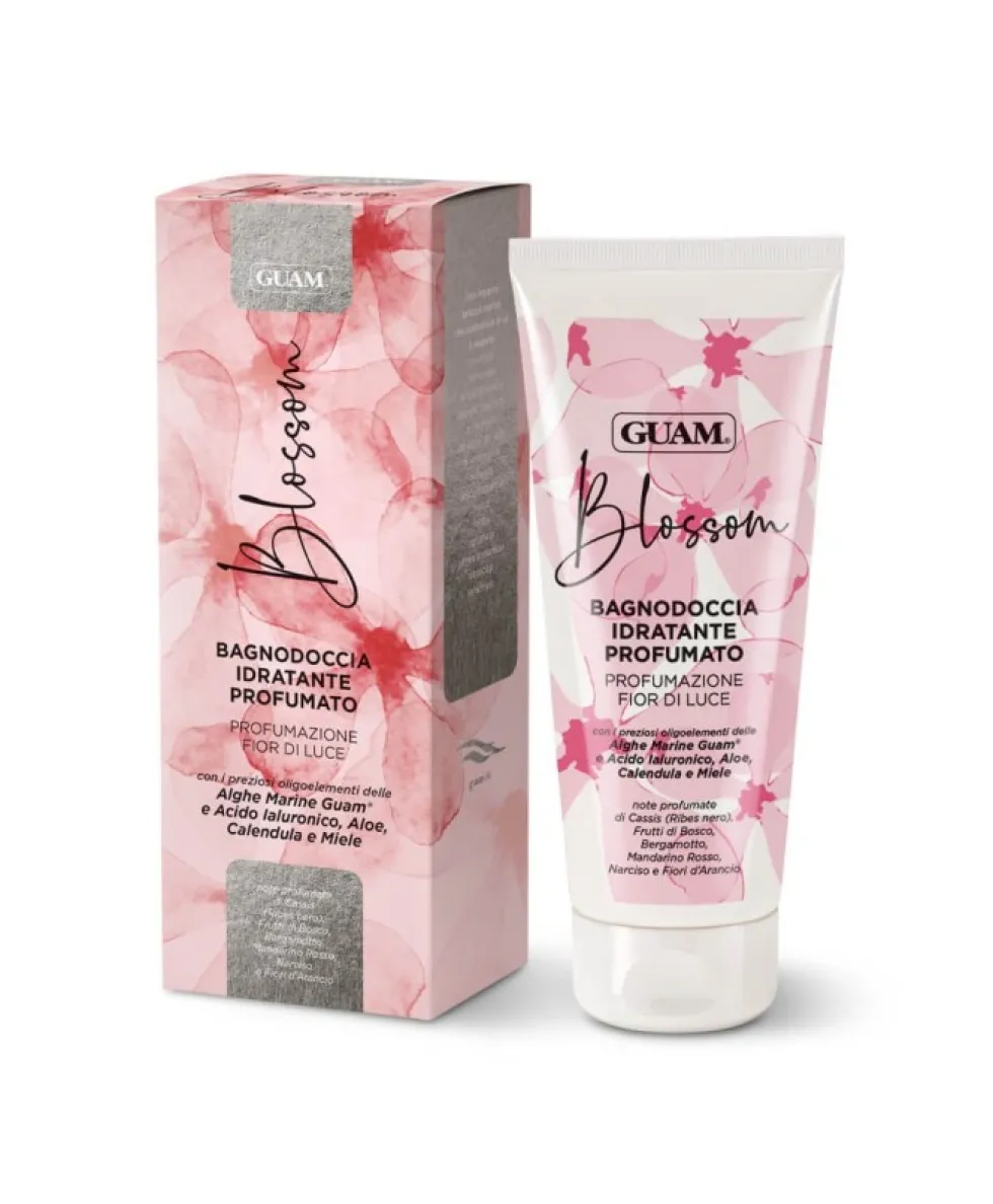Guam Blossom Bagnodoccia Idratante Profumato Profumazione Fior di Luce, 200ml