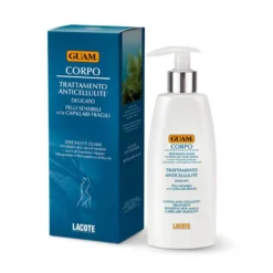 Guam Crema corpo anticellulite - Trattamento per pelli sensibili e capillari fragili, 200 ml