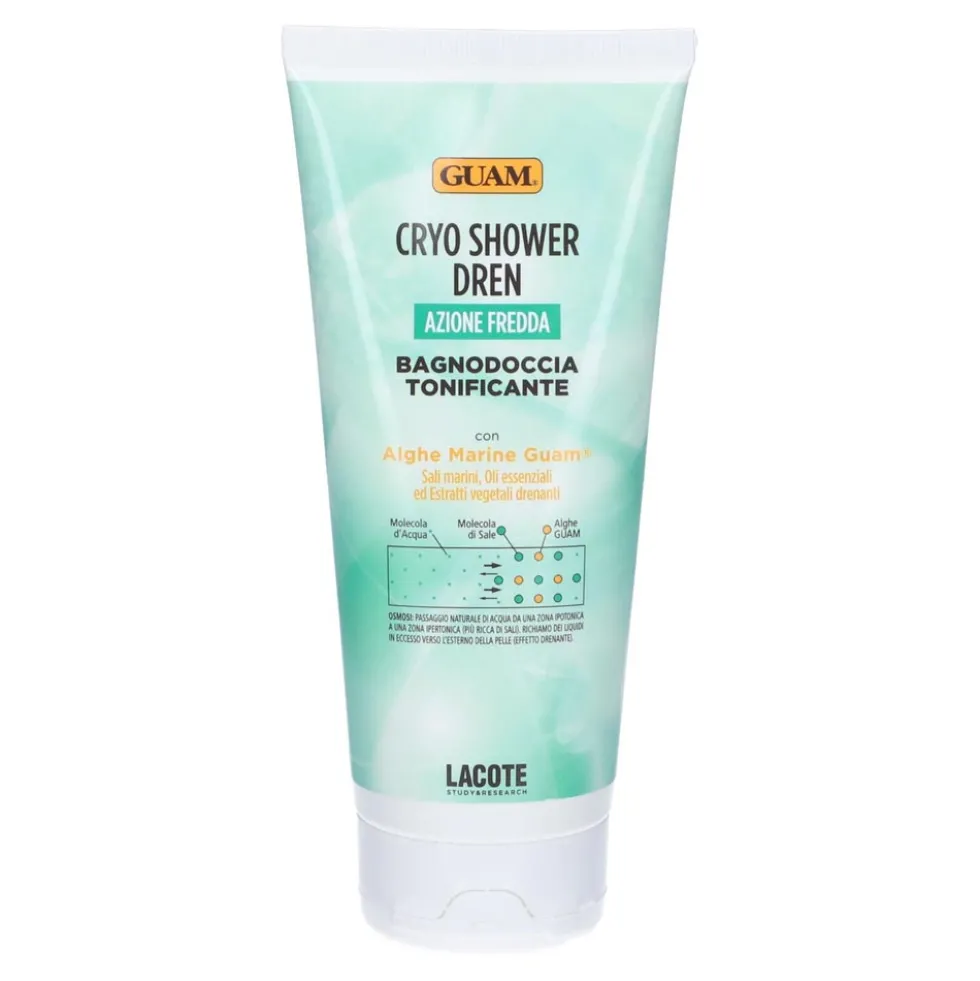 Guam Cryo Shower Dren Bagnodoccia Tonificante, 200ml