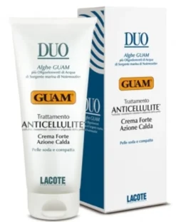 Guam Duo - Crema anticellulite forte ad azione calda per il tono e l'elasticità cutanea, 200 ml