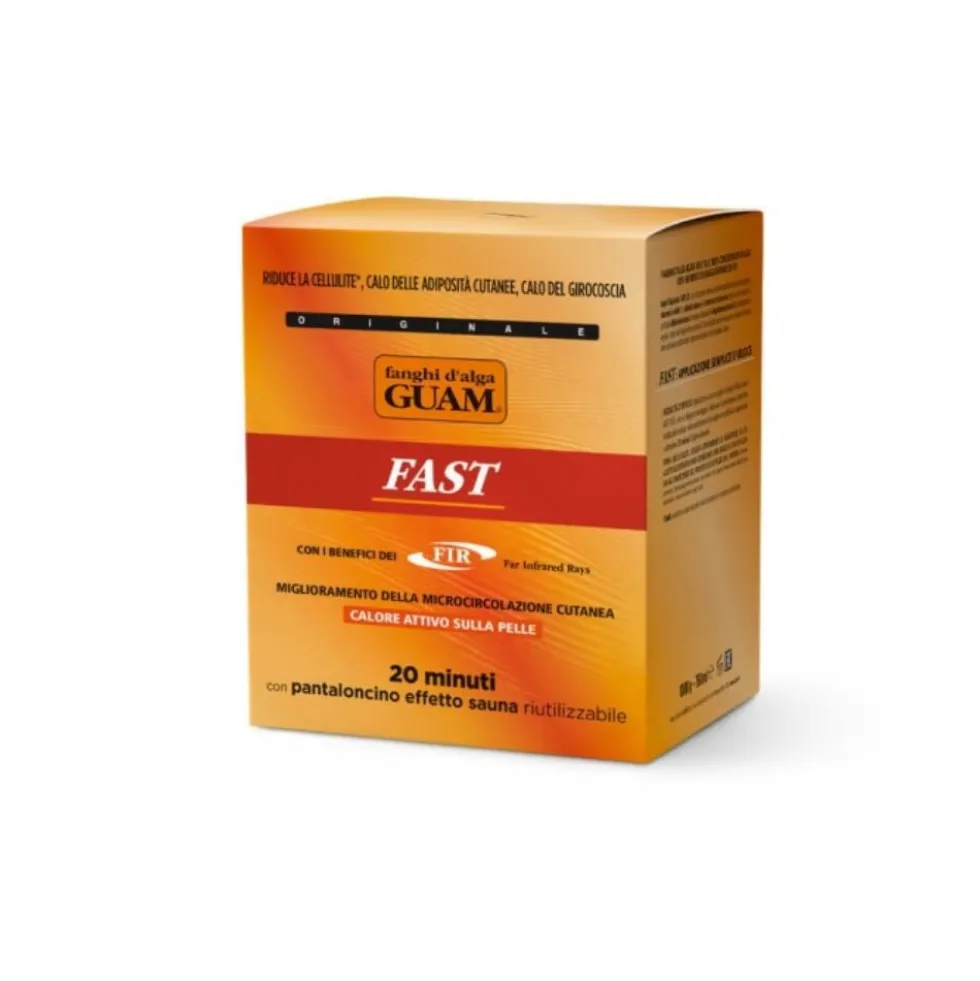 Guam Fanghi d'Alga F.I.R Fast contro Cellulite Adiposità e calo Girocoscia, 500g