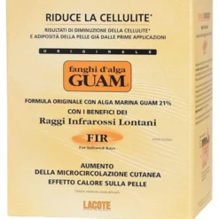 Guam Fanghi d'Alga FIR formula a caldo - Fango anticellulite contro le adiposità, 1000 g