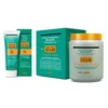 Guam Fanghi d'Alga Formula a Freddo - Kit di fanghi e crema anticellulite, 1000 g e 250 ml