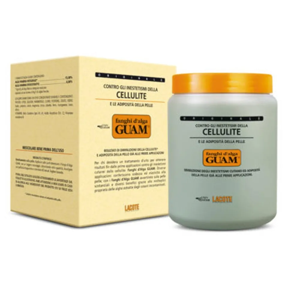 Guam Fanghi d'Alga Formula Tradizionale - Fango corpo contro la cellulite e le adiposità, 500 g