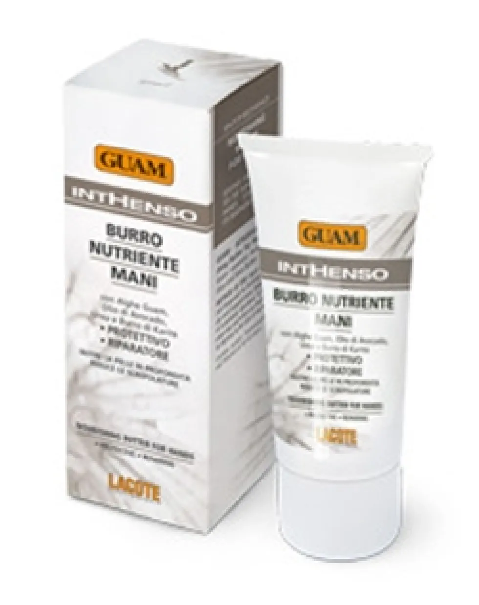 Guam Inthenso - Burro nutriente per le mani ad azione protettiva e riparatrice, 50 ml