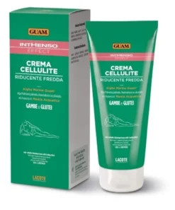 Guam Inthenso Effect - Crema anticellulite e snellente con un effetto freddo, 200 ml