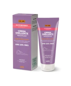 Guam Inthenso Effect - Crema corpo snellente e rassodante per la menopausa, 200 ml