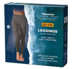 Guam Leggings Slim Notte XXL - Trattamento snellente e anticellulite con alghe marine, 1 paio