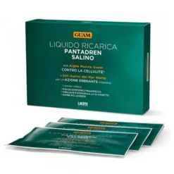 Guam Liquido Ricarica PantaDren Salino Drenante Intensivo, 3 Buste