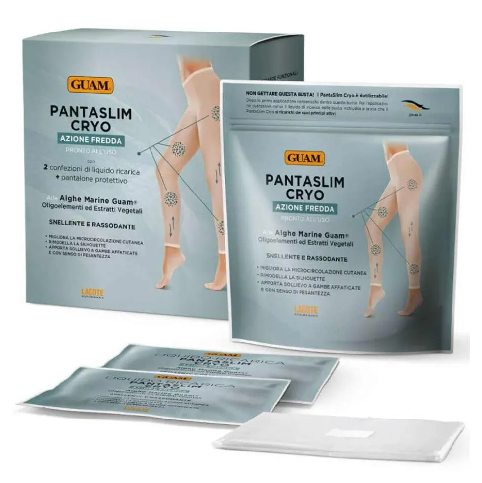 Guam PantaSlim Cryo 3 Trattamenti con Ricarica + Pantalone Protettivo