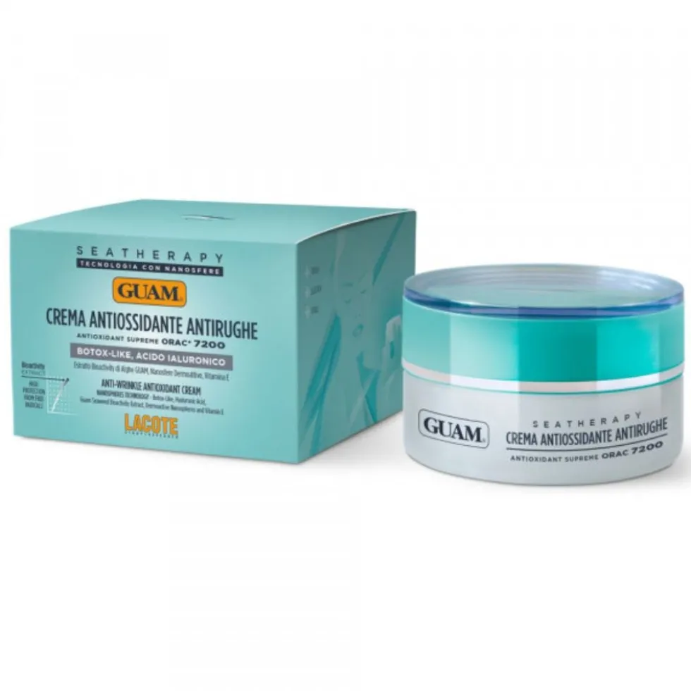 Guam SeaTherapy - Crema Antiossidante Antirughe Lifting Botox Like Viso, 50ml