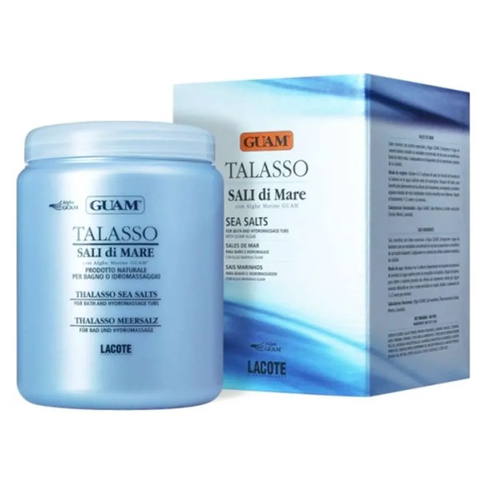 Guam Talasso Sali di Mare per Bagno o Idromassaggio, 1000g