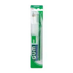Gum Classic 305 - Spazzolino manuale a setole dure per la rimozione della placca, 1 pezzo