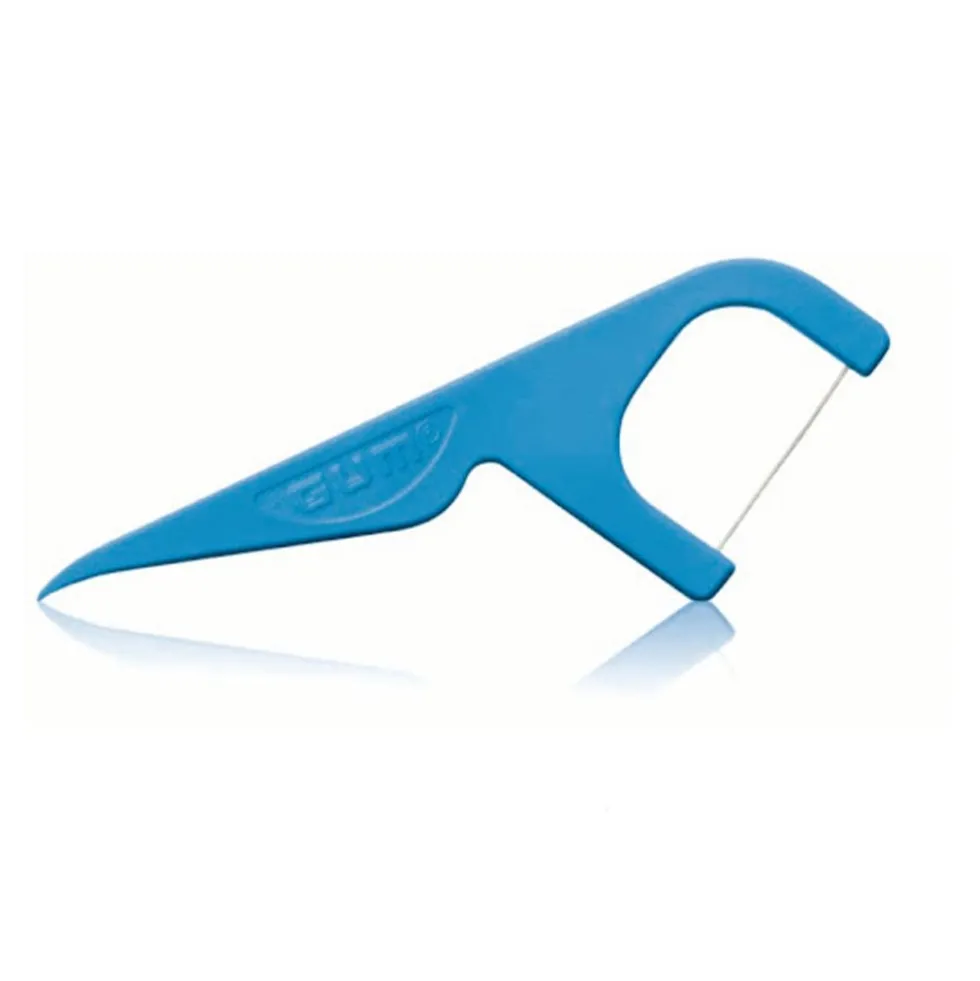 Gum Easy Flossers - Forcelle interdentali alla menta per la rimozione della placca, 30 forcelle