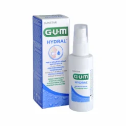 GUM Hydral - Spray Idratante Sollievo della Bocca Secca Formula Delicata, 50ml