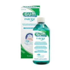 Gum Paroex 0,06% - Collutorio alla clorexidina per la prevenzione della placca, 500 ml