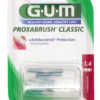 Gum Proxabrush Classic 612 - Ricambi per lo scovolino interdentale 1,4 mm, 8 scovolini