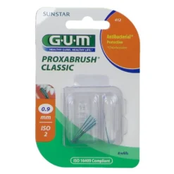 Gum Proxabrush Classic 412 - Ricambi per lo scovolino interdentale da 0,9 mm, 8 scovolini