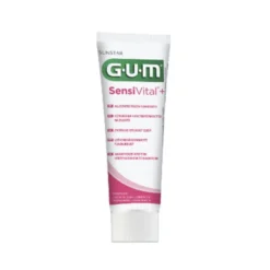 Gum SensiVital+ - Dentifricio per i denti sensibili e la prevenzione delle carie, 75 ml