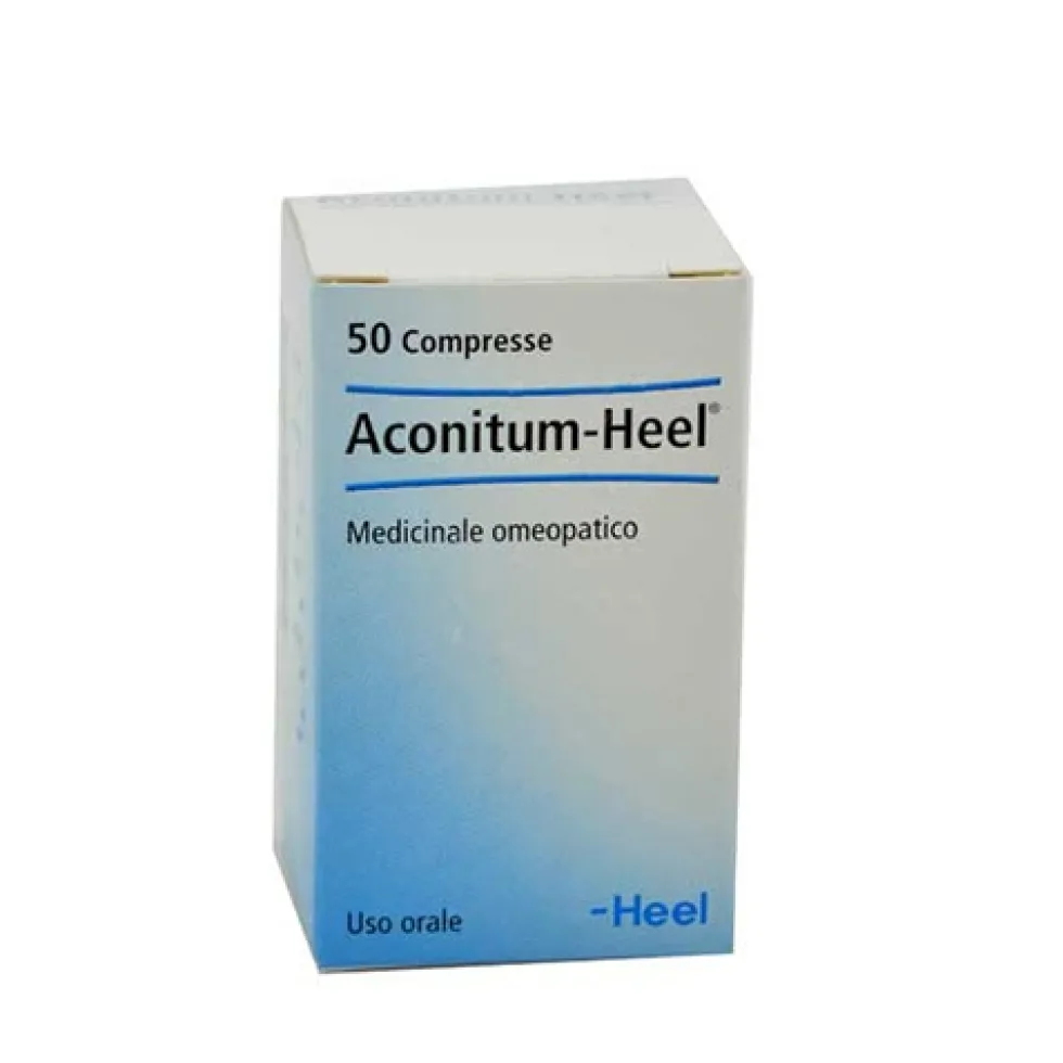 Guna Aconitum Heel - Medicinale omeopatico per l'equilibrio fisiologico, 50 compresse