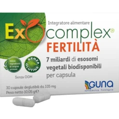 Guna Exocomplex Fertilità - Integratore per la fertilità ad azione antiossidante, 30 capsule