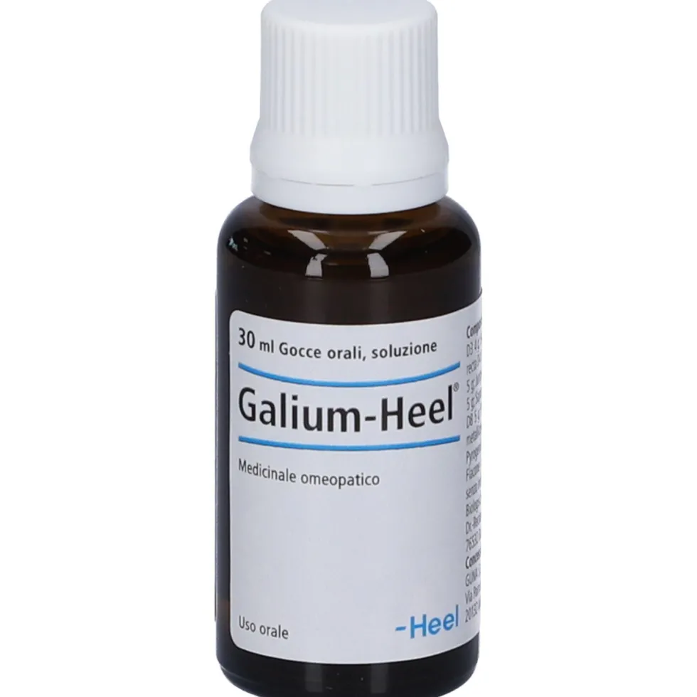 Guna Galium-Heel - Gocce orali omeopatiche per il drenaggio e la depurazione delle tossine, 30 ml