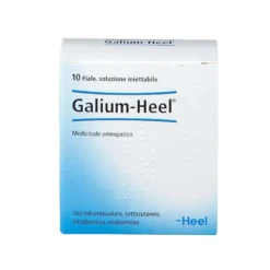 Guna Galium Heel - Medicinale omeopatico per il drenaggio e la depurazione, 10 fiale da 1,1 ml