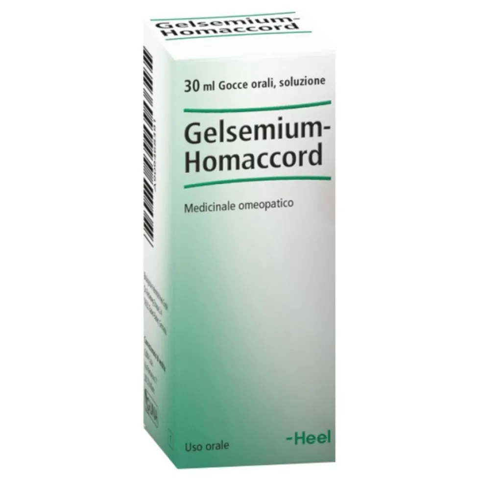 Guna Gelsemium Homaccord - Medicinale omeopatico per dolori cervicali e nevralgie, 30 ml
