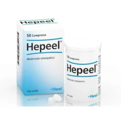 Guna Hepeel - Medicinale omeopatico per i disordini del fegato, 50 compresse
