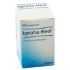 Guna Ignatia Heel - Medicinale omeopatico per l'ansia stress e l'insonnia, 50 compresse