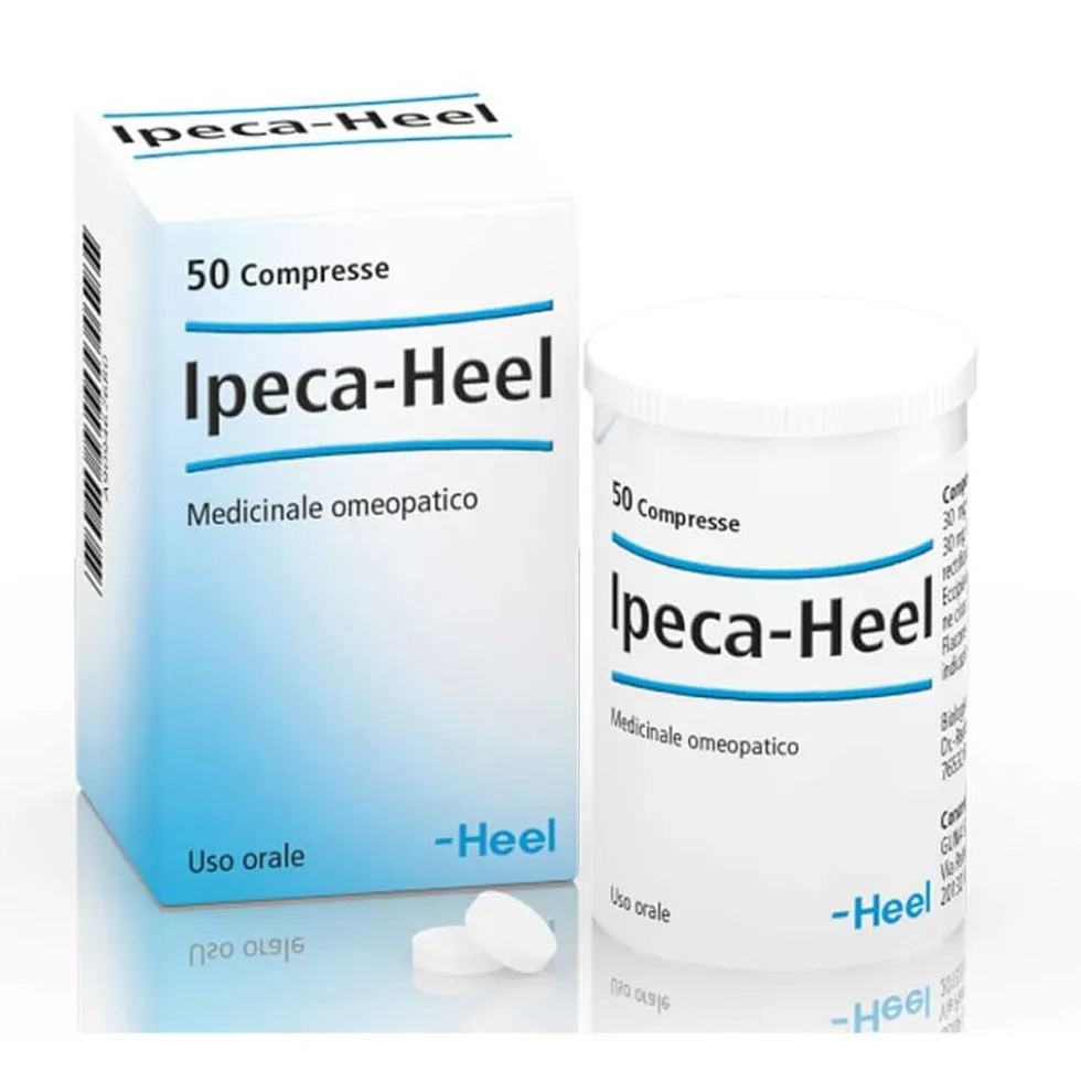Guna Ipeca-Heel Medicinale Omeopatico Apparato Gastro-Intestinale, 50 Compresse
