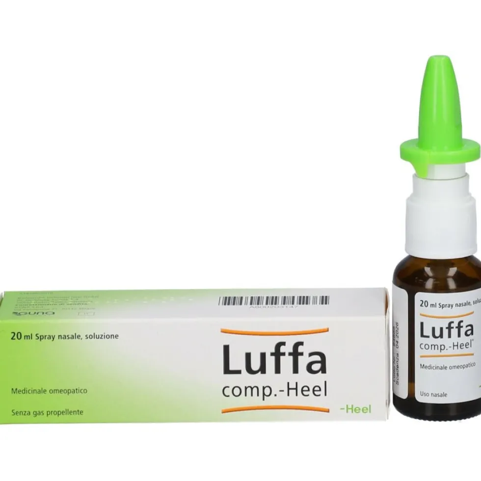Guna Luffa Compositum - Spray nasale omeopatico per la rinite allergica, 20 ml