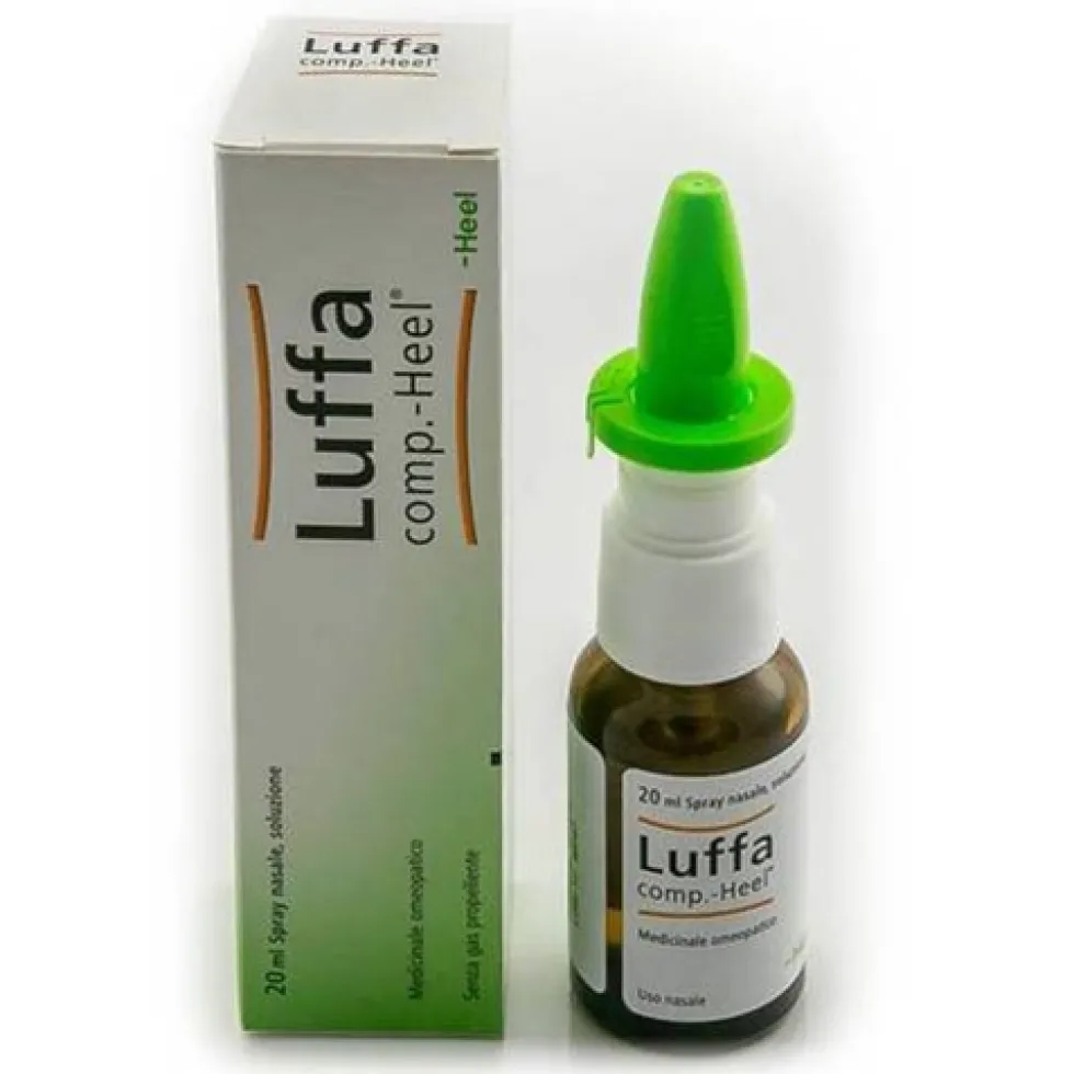 Guna Luffa Compositum - Spray nasale omeopatico per la rinite allergica, 20 ml