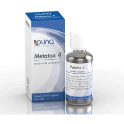Guna Metatox 4 Medicinale Omeopatico in Gocce Prodotto Dimagrante, 30ml