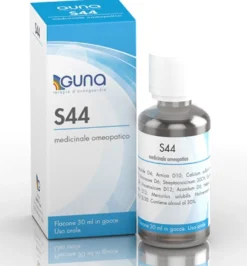 Guna S44 - Gocce omeopatiche ad azione antinfiammatoria e antipiretica, 30 ml