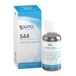 Guna S44 - Gocce omeopatiche ad azione antinfiammatoria e antipiretica, 30 ml