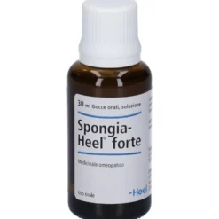 Guna Spongia Forte - Gocce omeopatiche per il benessere di gola e vie respiratorie, 30 ml
