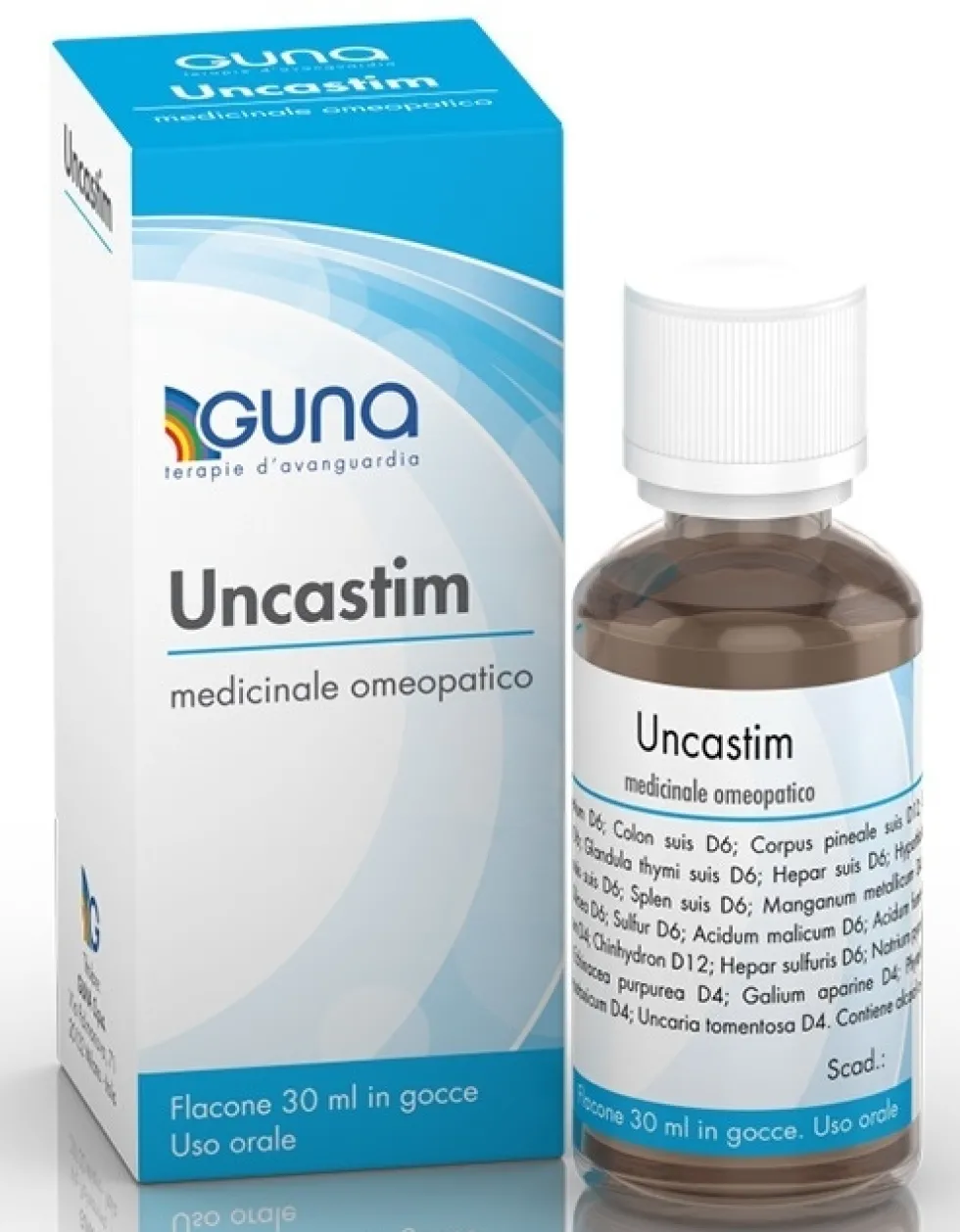 Guna Uncastim - Medicinale omeopatico in gocce per uso orale, 30 ml