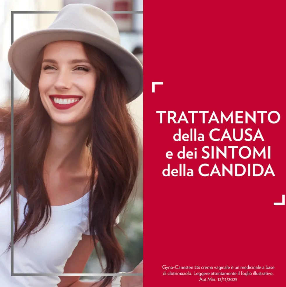 Gynocanesten Crema per Candida Prurito Bruciore Intimo Perdite Infezioni Vaginali, 30g