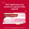 Gynocanesten Mono Trattamento Infezioni Vaginali e Organi Genitali Femminili Esterni da Candida, 1 Capsula Vaginale Monodose + Applicatore